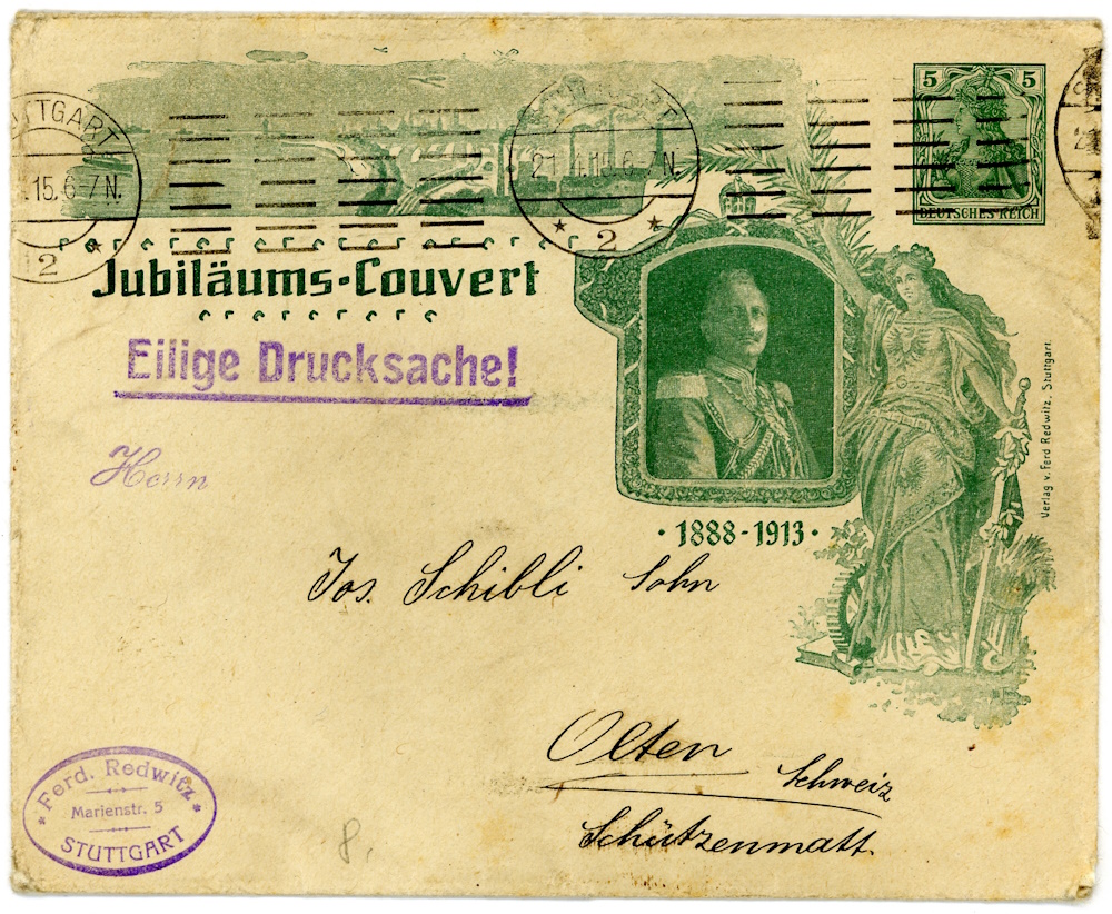 Umschlag Regierungsjubiläum Wilhelm II. 1913