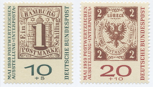 Bundesrepublik MiNr. 310a und 311a